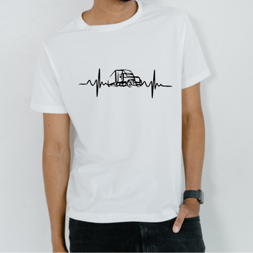 T-shirt "Battement de Cœur Camionneur"